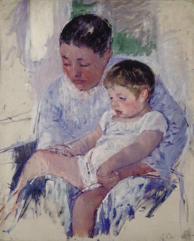 Jenny and Her Sleepy Child by Mary Cassatt